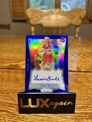 Lexie Hull 2024 Panini Blue Autograph Prizm 44/75 WNBA Fever - Image 1 of 4