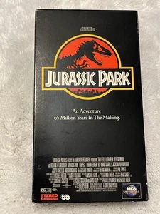 Jurassic Park 1993 VHS VCR Video Tape Used Movie Fast Shipping - Foto 1 di 4