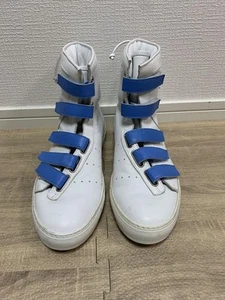 KrisVanAssche Zapatillas Cruzadas Cuero Vello Hombres 8.5US Usadas Excelentes - Imagen 1 de 10