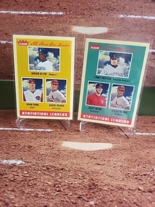 2005 Fleer-Statistical Leaders-#10/#12 Beltre/Dunn/Pujols/Rolen/Castilla - Picture 1 of 7