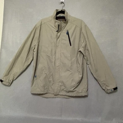 Field Gear Jacket Mens Medium Nylon Hooded Full Zip w/ Inside Pockets - Image 1 of 4