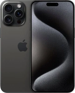 Apple iPhone 15 Pro Max - 512GB - Black Titanium (Unlocked) - AppleCare+ - Picture 1 of 3