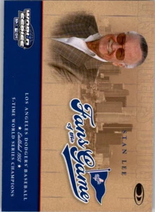 2004 Donruss World Series Baseball "Fans of the Game/Legends Fall" Insert Cards - Photo 1/13
