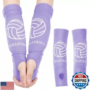 Shappy 2 Pcs Volleyball Arm Sleeves Forearm Sleeves Volleyball Arm Pads for B - Picture 1 of 5