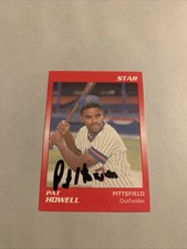 1989 Star #159 Pat Howell Pittsfield Mets New York Signed Autograph Card
