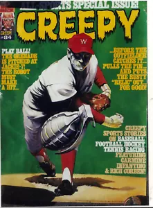 1976 Warren Magazine Creepy #84 Baseball 20x28 Original Poster AG20 - Bild 1 von 1