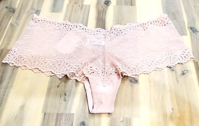 Женские короткие трусики B.tempt'd от Wacoal с петлями цвет розы размер X-Large - Изображение 1 из 4