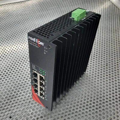 RED LION CONTROLS 1008TX-POE+ Unmanaged 8-Port Ethernet Switch - Image 1 of 4