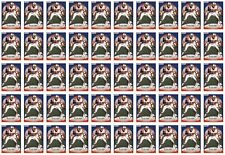 (50) Lote de tarjetas Fleer #320 Roland James New England Patriots 1990