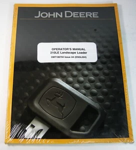 John Deere JD 210LE Landscape Loader Tractor Operators Operation Manual - Picture 1 of 3