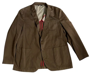 Riviera Red Men's Jacket Blazer Size 46 Cotton Blazer Sport Jacket Suit Coat (3) - Picture 1 of 10