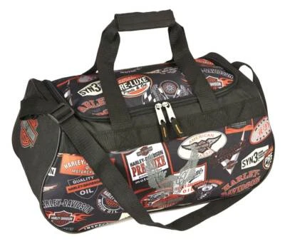 Harley-Davidson Logo Sport Light-Weight Duffel Bag, 20 x 9 x 10 inch 99418 LOGO - Image 1 of 3