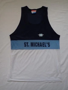 St Michael's College Hockey Pro Stock Athletic Gym Work Out shirt / tank ~ M - Picture 1 of 3