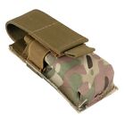 Tactical Molle Flashlight Holder Belt Holster Flashlight Pouch Torch Carry Case