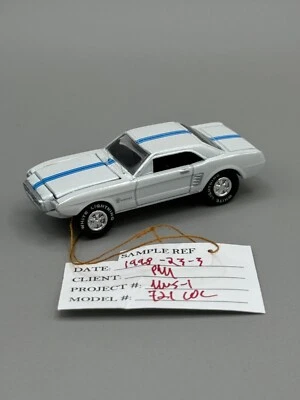 🥵 Johnny WHITE Lightning 1963 Mustang Concept PREPRODUCCIÓN PROTOTIPO MUESTRA 🔥 Foto 1 de 2