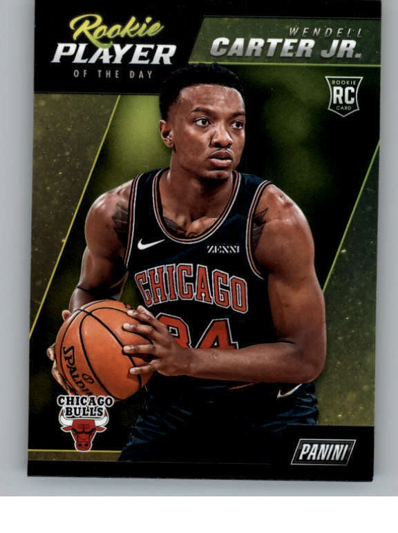 2018-19 Panini Player of the Day Rookies #R11 Wendell Carter Jr. (ref 144097) - Image 1 of 2