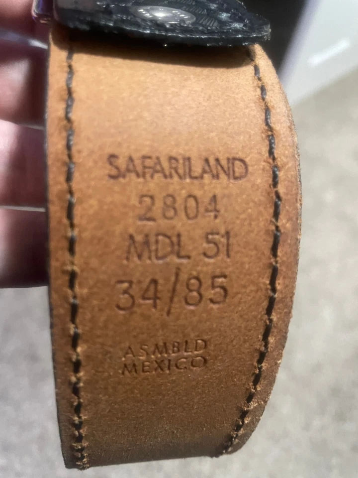 Safariland 2804 MDL 51 34/85 Belt Assembled in Mexico - Image 1 of 2