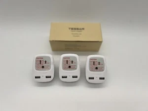 TESSAN Switzerland Travel Power Adapter Type J Travel Plug Adapter with 2 USB - Picture 1 of 4