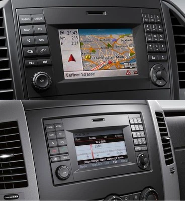 Original Mercedes Audio 15 RY2540 Alpine Autoradio Bluetooth SD AUX  W447  - Bild 1 von 4