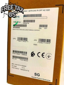 NEW HPE MSA R0Q47A P13237-001 1.92TB SAS 12G 2.5 IN M2 SSD Solid State Drive - Picture 1 of 4