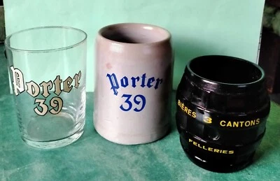 Lot biére Porter 39 Maubeuge 3 Cantons Felleries - Photo 1/4