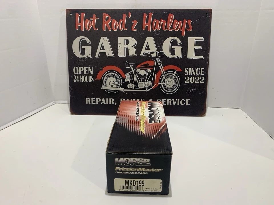 Pastillas de freno delanteras Friction Master MKD199 77 a 95 Ford Lincoln Mercury Mustang Foto 1 de 2