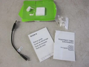Sony Wireless Stereo Bluetooth Headset White SBH20 - New Open Box - Picture 1 of 5