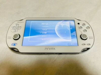 Console PlayStation PS Vita Wi-Fi branco cristal PCH-1000 ZA02 SONY  - Imagem 1 de 3