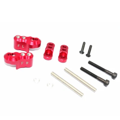 NEW GPM Alum FR Adj Shock Mount Red Traxxas X-Maxx FREE US SHIP - Image 1 of 3