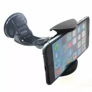 Dash Car Mount Windshield Holder Cradle Swivel Dock Suction for SmartPhones - Picture 1 of 12