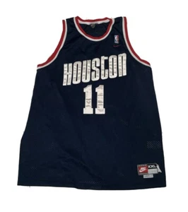 Vintage Nike Yao Ming #11 Houston Rockets NBA 95 Length+2Team Sports Jersey XXL - Picture 1 of 6