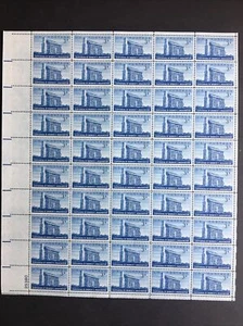 1956 stamp sheet, Booker T. Washington Birthplace, Sc# 1074 - Picture 1 of 1