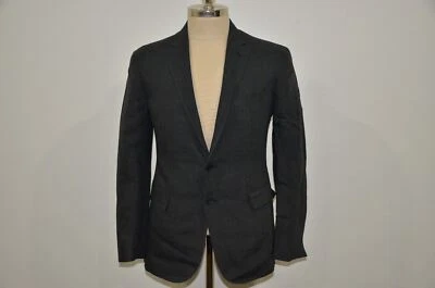 Terno cinza xadrez 100% linho feito na Itália etiqueta preta Ralph Lauren - Imagem 1 de 4