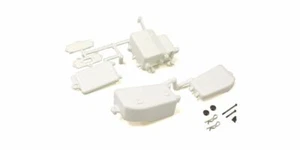 KYOSHO K.IFF001WB Caja De Radio Blanca INFERNO MP9 MP10 - Imagen 1 de 1