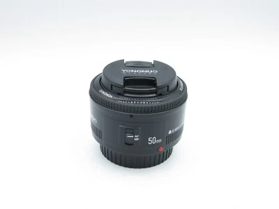 Yongnuo YN 50mm F/1.8 Standard Prime Lens for Canon EF (B42 - 50003) - Image 1 of 4
