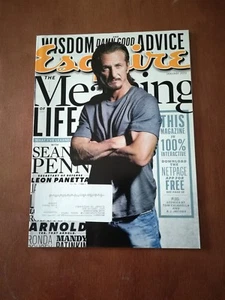 Esquire Magazine January 2013- Sean Penn - The Meaning of Life Issue - Advice - Imagen 1 de 1