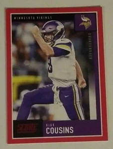 Kirk Cousins 2020 Score Red #240 Minnesota Vikings  - Picture 1 of 2