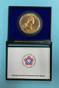 1972 George Washington American Revolution Bicentennial Commemorative Medal - Picture 1 of 4