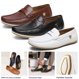 Bruno Marc Men's Casual  Loafers Lightweight Moccasins Lazy Driving Soft Shoes - Picture 1 of 43