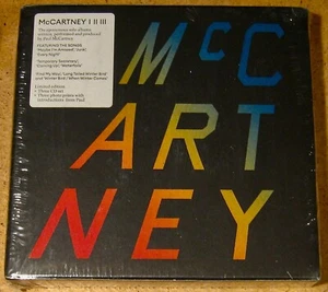 PAUL McCARTNEY 1 2 + 3 FACTORY SEALED 3 CD German Box Set Beatles - Picture 1 of 2