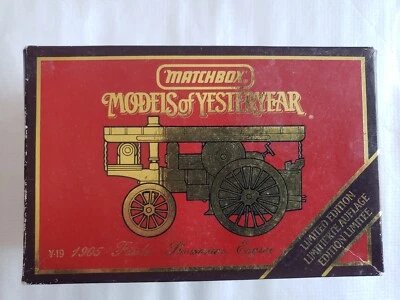 Matchbox Models of Yesteryear  Y-19  Fowler  Showmans Engine 1905 - Photo 1/4