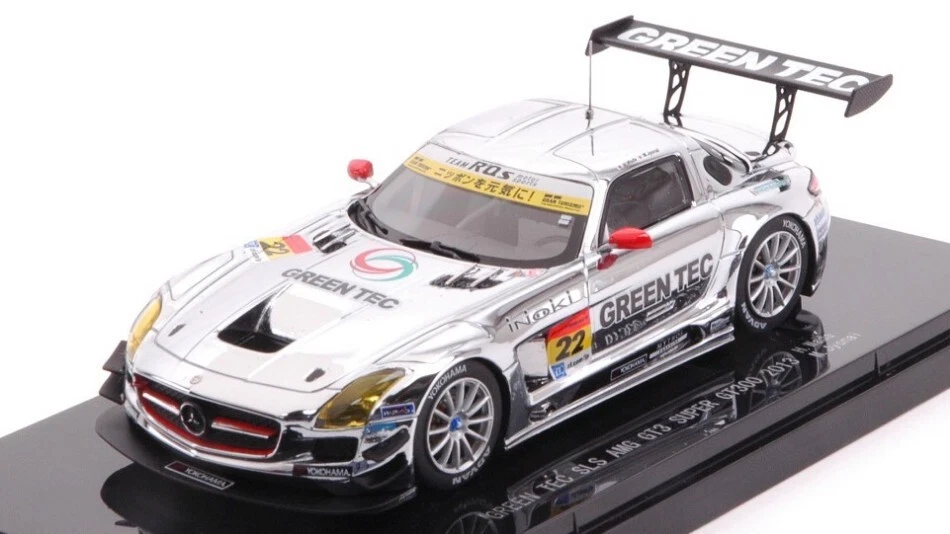 EBBRO EB44932 GREEN TEC SLS AMG GT3 N.22 SUPER GT300 2013 H.WADA-M.JYONAI 1:43 - Immagine 1 di 1