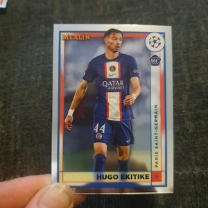 đź’ĄTopps Merlin Chrome UEFA UCC UCL 2023 Hugo Ekitike RC Rookie Card PSG #100 - Picture 1 of 1