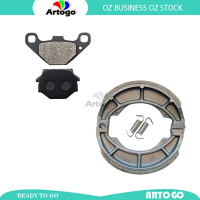 Pastillas de freno delanteras+traseras para moto Kawasaki KX 500 A1/A2 1983 1984 Foto 1 de 3