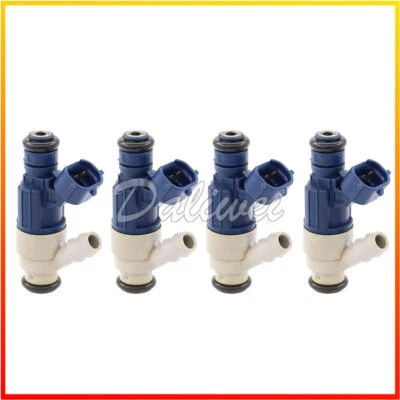 Juego 4 inyectores de combustible 0280155995 2000-05 para Volkswagen Golf Beetle Jetta 2,0 L I4 Foto 1 de 4