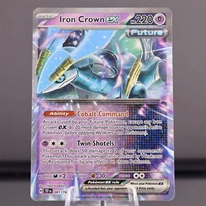 Iron Crown ex 081/162 Sv05: Temporal Forces Holo NM - Picture 1 of 1