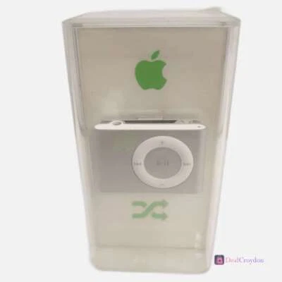 APPLE IPOD SHUFFLE 1GB PA564LL/A A1204 2ND GENERATION SILVER - Image 1 of 4