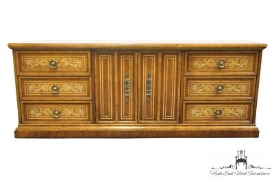 AMERICAN OF MARTINSVILLE Italian Neoclassical Tuscan Style 78" Triple Door Dr... - Image 1 of 4