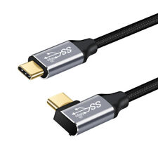 90° PD 100W USB C to Type C USB C USB3.1 5A Fast Charging Cable for Samsung Cord
