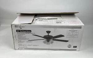 Concord 52" Heritage Home Ceiling Fan 52HEH5EBB NEW w/ Box Polished Brass - Picture 1 of 11